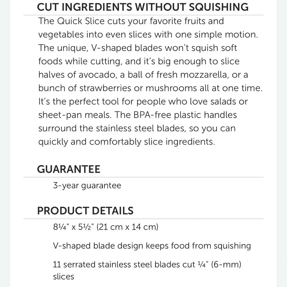 Pampered Chef no package
